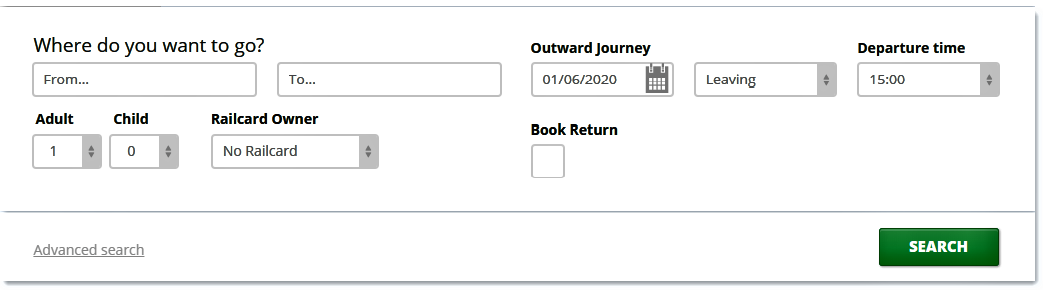 Book official cheap split London train tickets here.